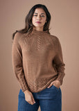 Clementine Jumper - Merino Wool - Gingerbread