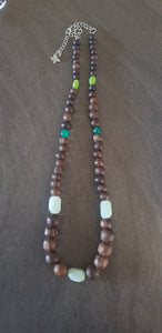 Lime Agate Necklace