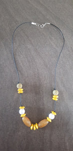 Yellow Agate Necklace