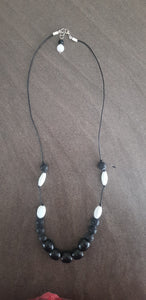 Black & White Necklace