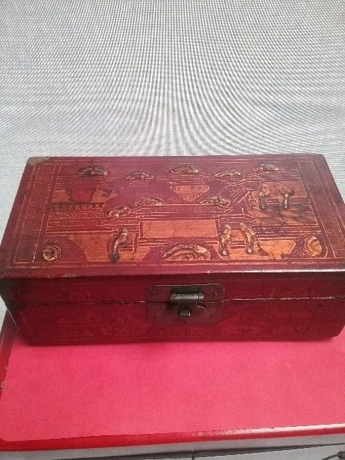 Antique Chinese wooden box